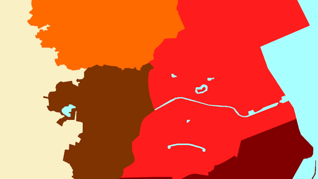 Einzugsbereich der Ortsfeuerwehr Rüstringen