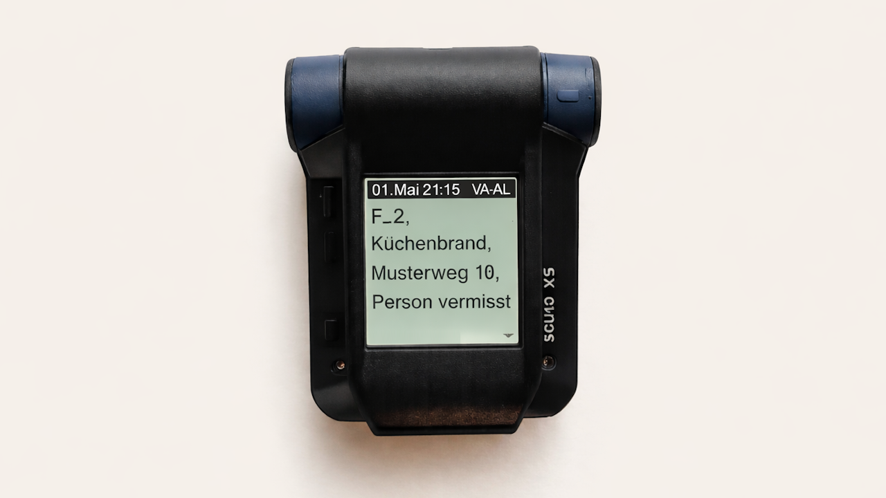 Digitale Meldeempfänger zur Alarmierung